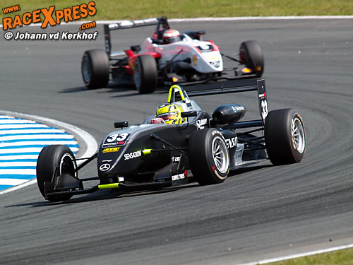 Bianchi wint weer, Van der Zande gesneuveld door brandblusser